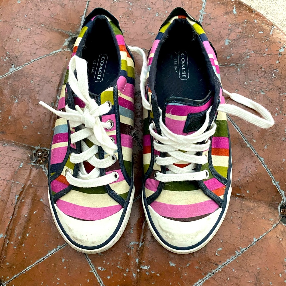 Coach Sneakers striped